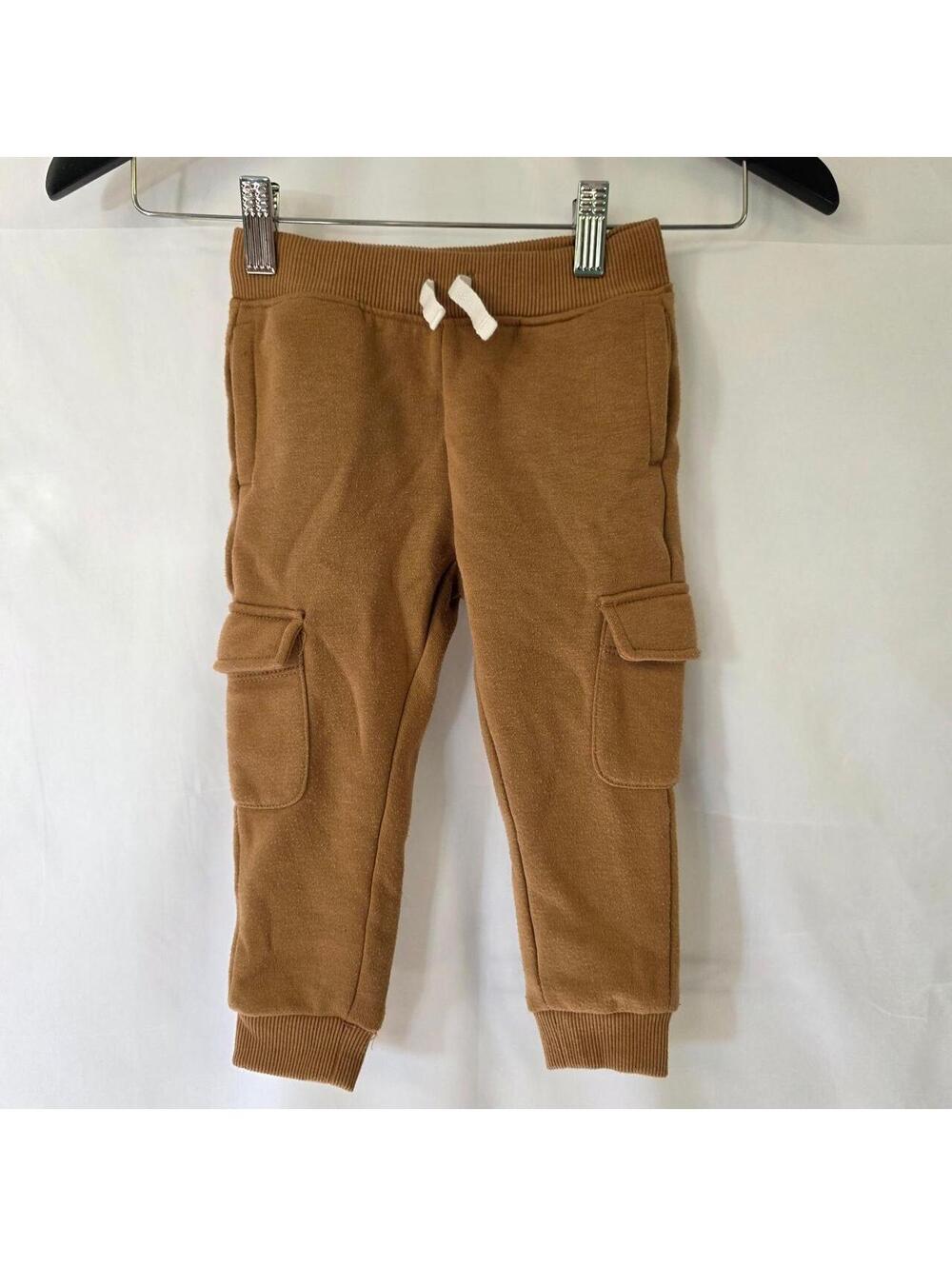 Eddie Bauer Kids 2T Tan Cargo Sweatpants